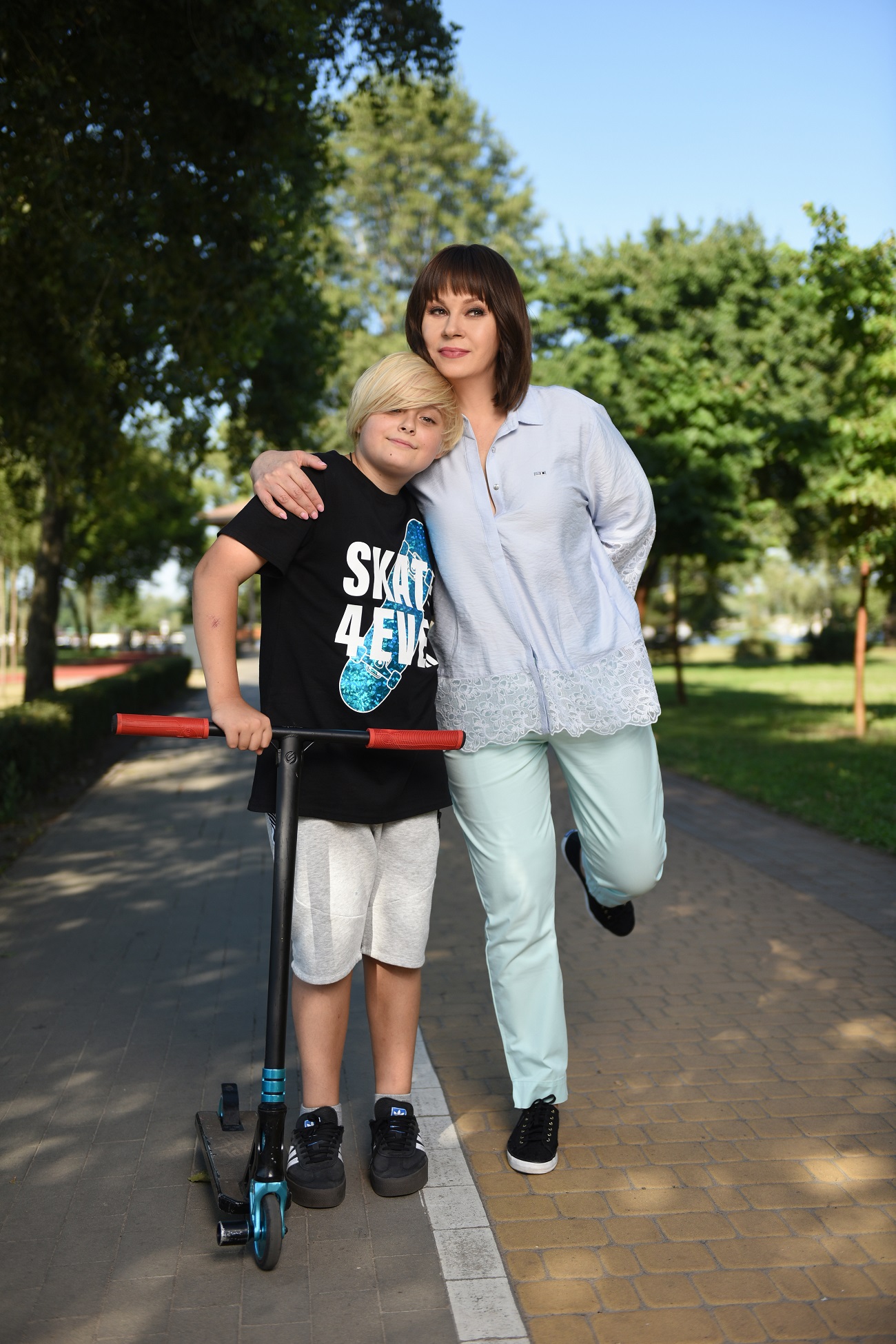 Алла Мазур розповіла, чому її син-підліток відмовляється фотографуватися